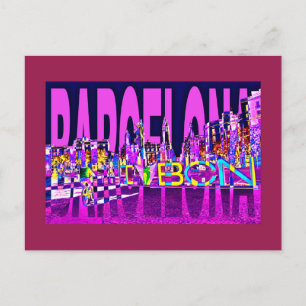 spain BARCELONA Postcard