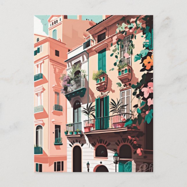 Spain Barcelona Postcard (Front)