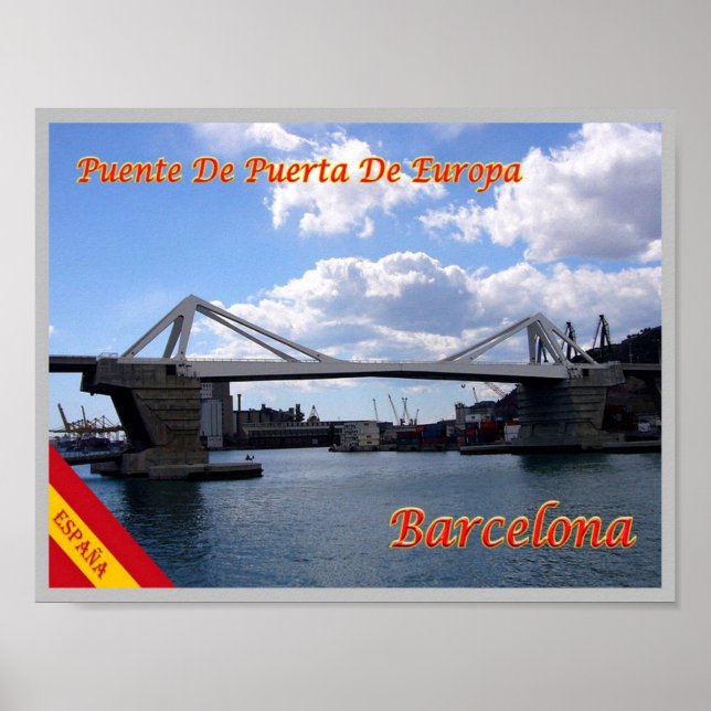 Spain - Barcelona - Poster (Front)