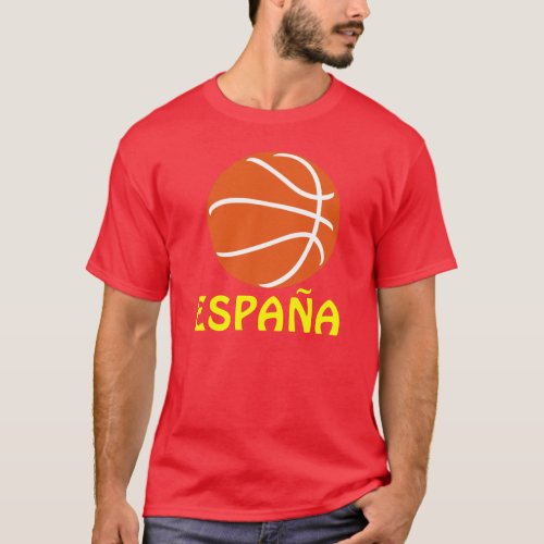 Spain Basketball T_Shirt