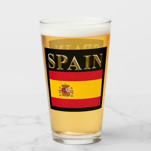 SPAIN BEER GLASS