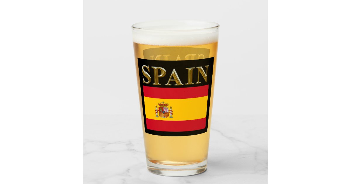 Spanish Beer Drinking Glasses: Glassware