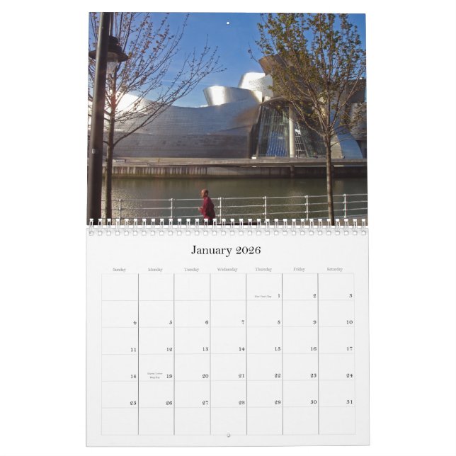 Spain BILBAO,  2009 Calendar (Jan 2026)