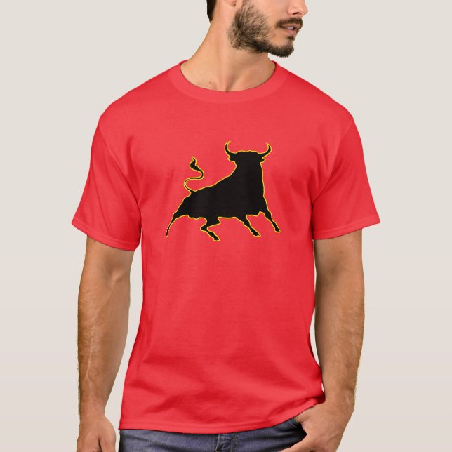 Spain Bull T-Shirt (Front)