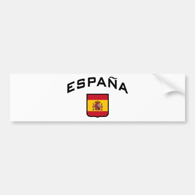 Spain Bumper Sticker (Front)