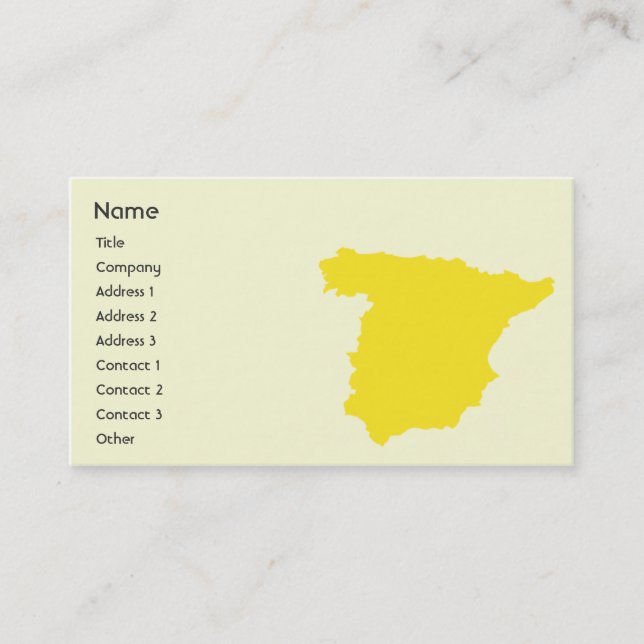 Spain - Business Card