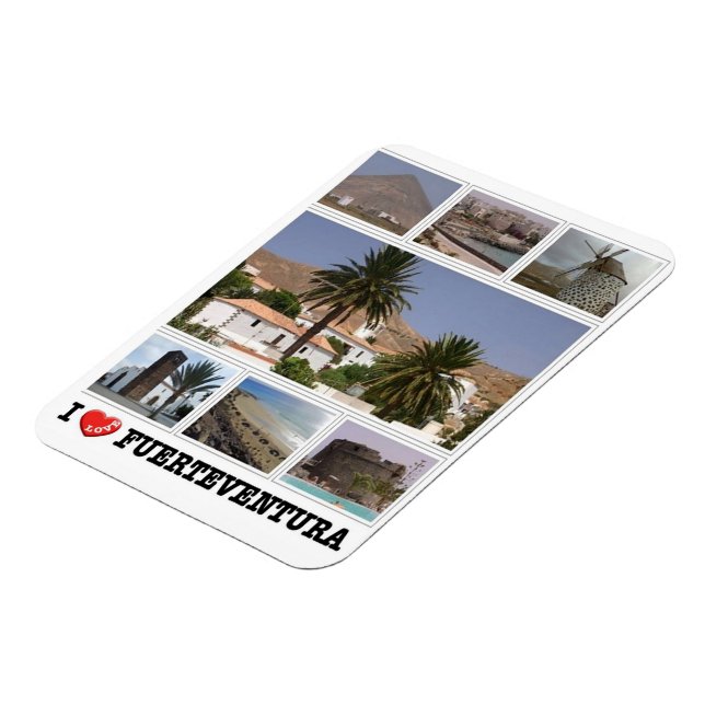 Spain - Canary Islands - Fuerteventura - Magnet (Left Side)