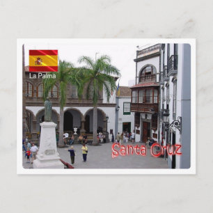 Spain - Canary Islands - La Palma - Santa Cruz - Postcard