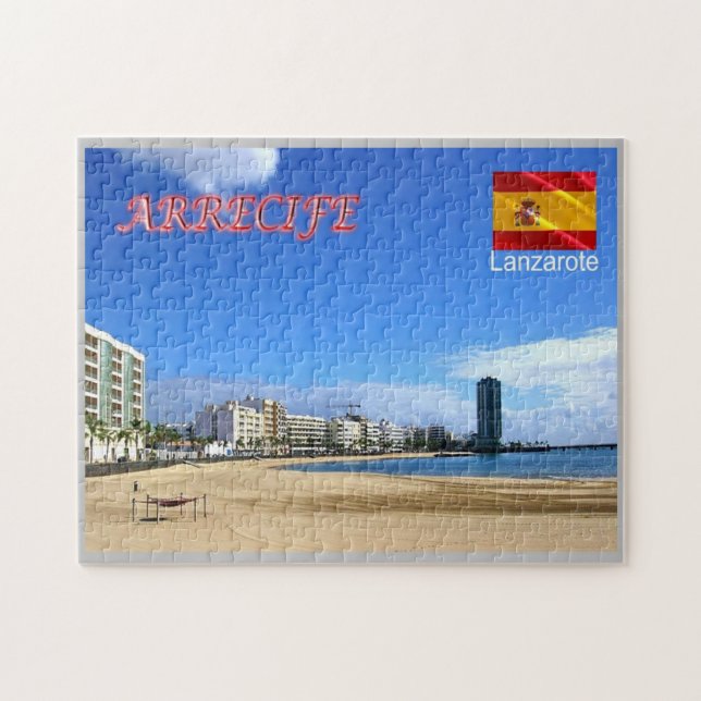 Spain - Canary Islands - Lanzarote - Jigsaw Puzzle (Horizontal)