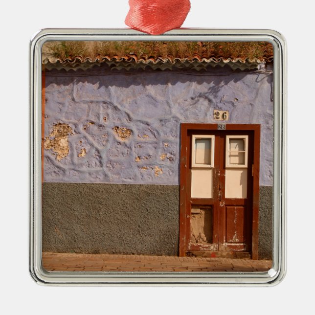 Spain, Canary Islands, Tenerife, villa Metal Ornament (Front)