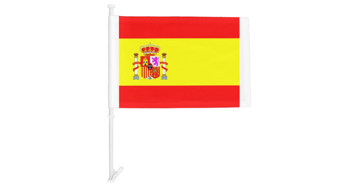 Spain Car Flag | Zazzle