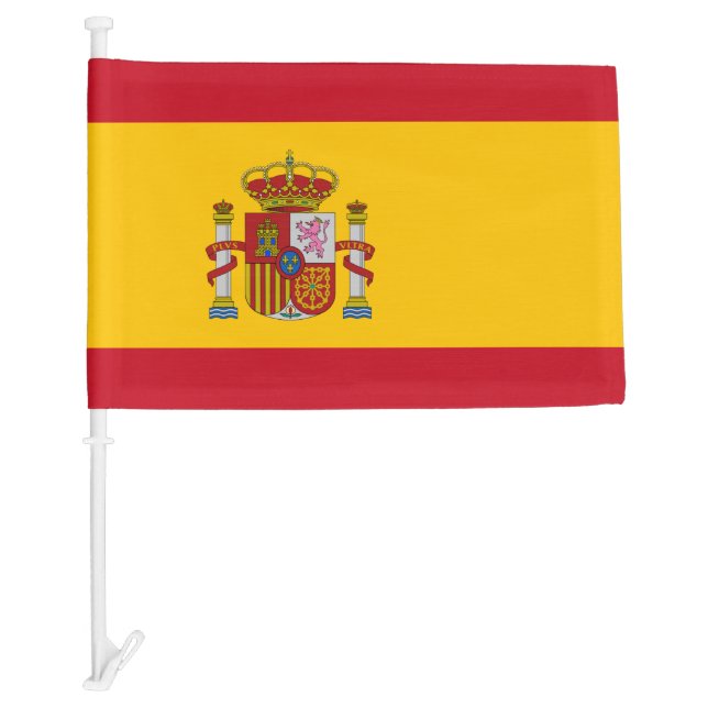 Spain Car Flag (Front)