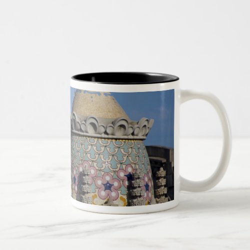 Spain Catalonia Barcelona Barcelona roof top Two_Tone Coffee Mug