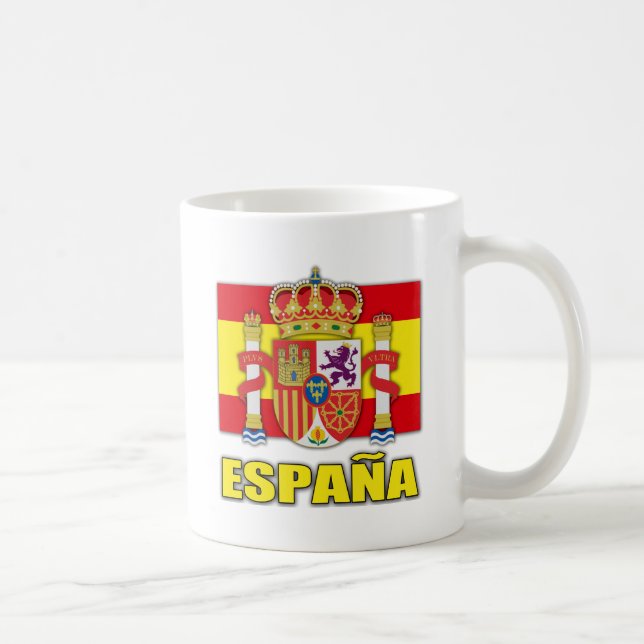 Spain Coat of Arms Coffee Mug (Right)