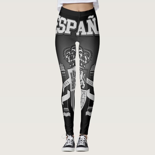 Spain Coat of Arms Leggings (Front)