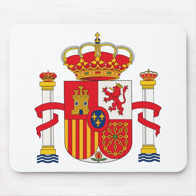 Spain Coat of Arms Mousepad (Front)