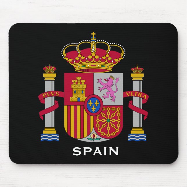 Spain* Coat of Arms Mousepad / España escudo (Front)