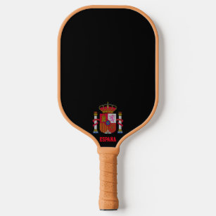 SPAIN Coat of Arms Pickleball Paddle