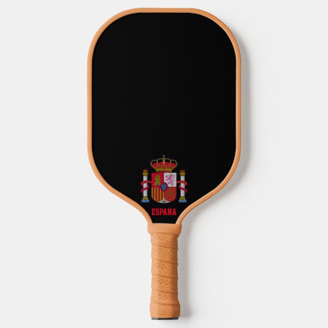 SPAIN Coat of Arms Pickleball Paddle (Front)