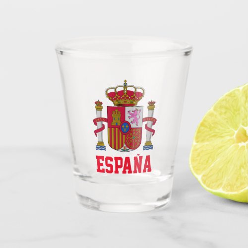 SPAIN Coat of Arms Shot Glass
