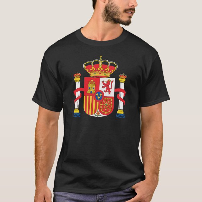 Spain Coat Of Arms T-Shirt (Front)