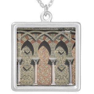 Spain, Cordoba, Moorish mezquita, (mosque). Silver Plated Necklace
