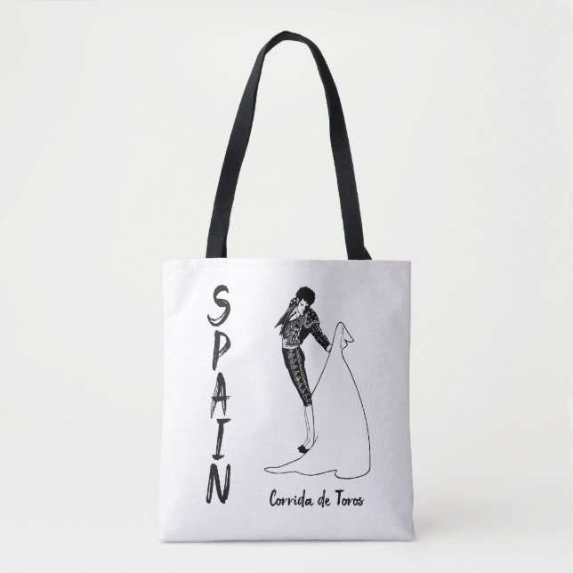 SPAIN Corrida de Toros (Bull Fighting) Tote Bag (Front)