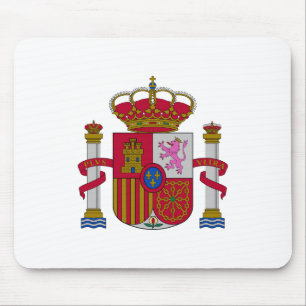 Spain country coat arms symbol emblem flag mouse pad