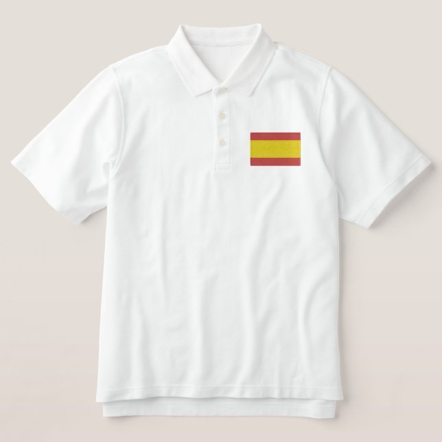 SPAIN EMBROIDERED POLO SHIRT (Design Front)
