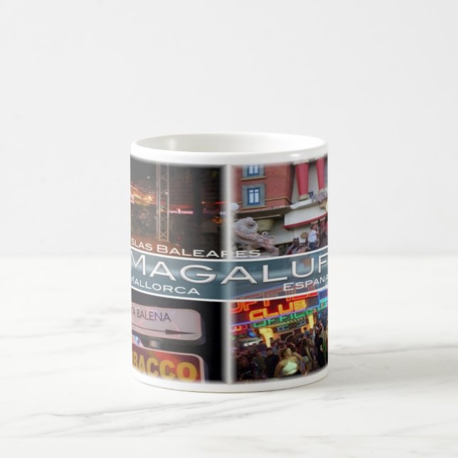 Spain - Espana - Balearic Islands - Majorca - Coffee Mug (Center)
