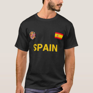 Spain Espana Flag Jersey Soccer Football T-Shirt