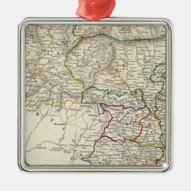 Spain Espana I Metal Ornament (Front)