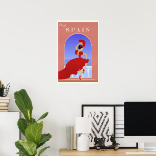 Spain, Espana Travel Poster, Poster
