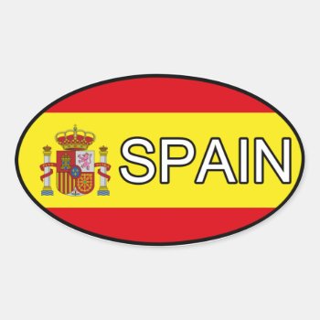 Spain Euro Sticker by allworldtees at Zazzle
