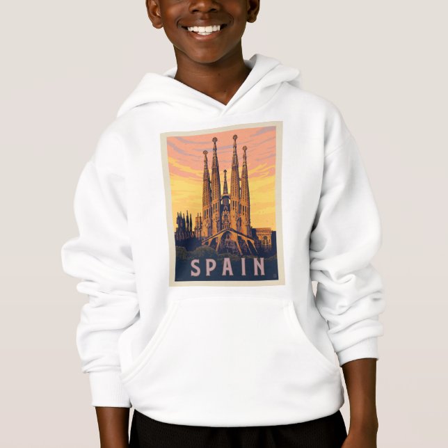Spain | Familia Sagrada Hoodie (Front)