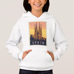 Spain Familia Sagrada Hoodie