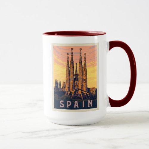 Spain  Familia Sagrada Mug