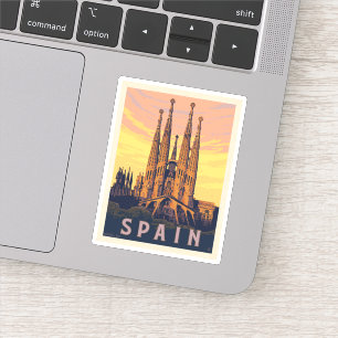Spain   Familia Sagrada Sticker