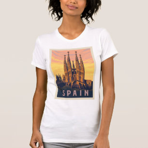 Spain   Familia Sagrada T-Shirt
