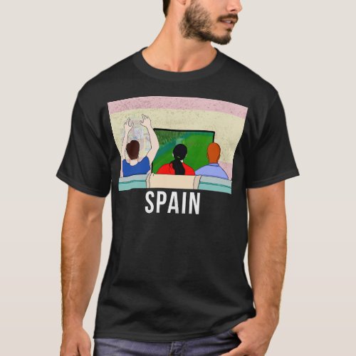 Spain Fans T_Shirt