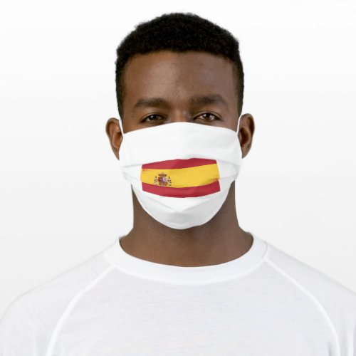 Spain Flag Adult Cloth Face Mask