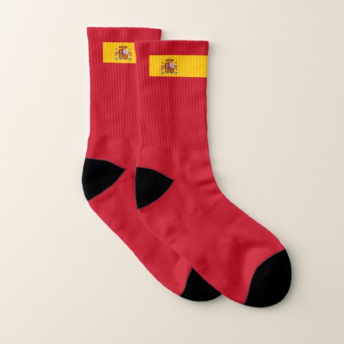 Spain flag All_Over Print Socks