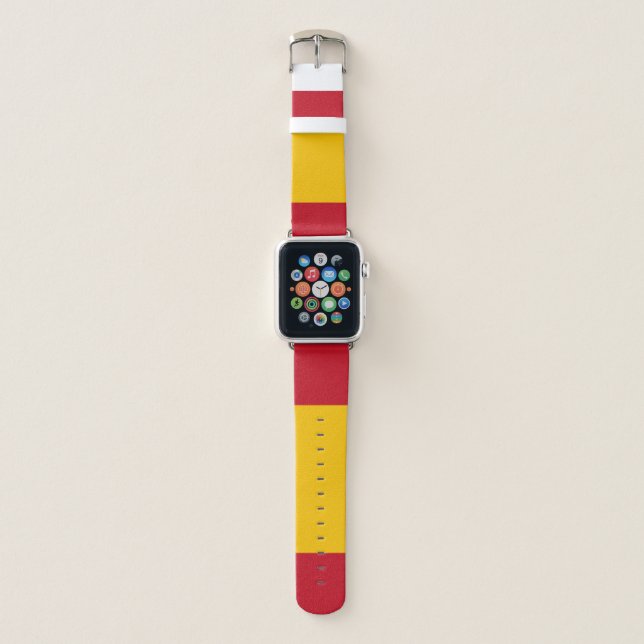 Spain Flag Apple Watch Band (Front)
