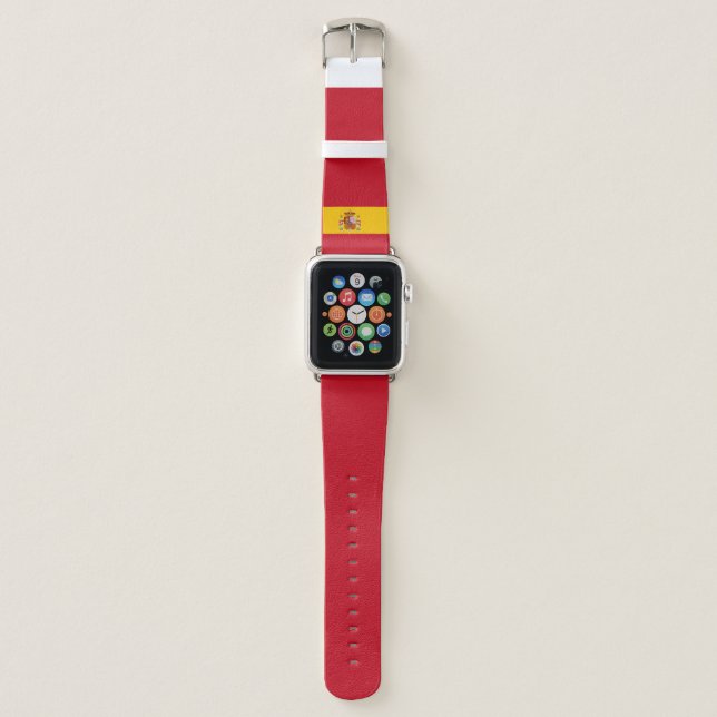 Spain flag Apple Watch Band (Front)
