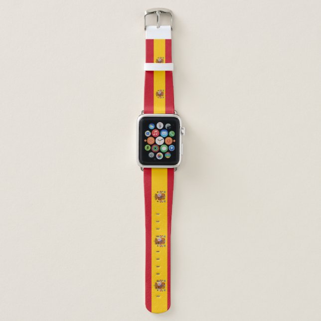 Spain Flag Apple Watch Band (Front)