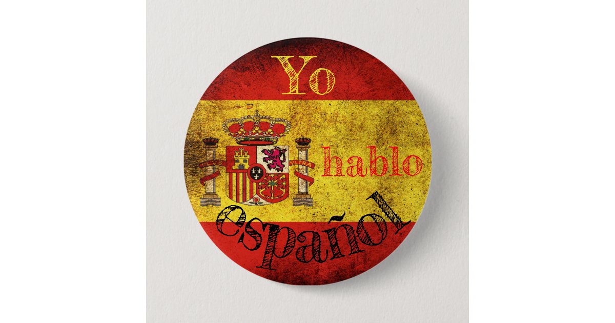 Spain flag badge 