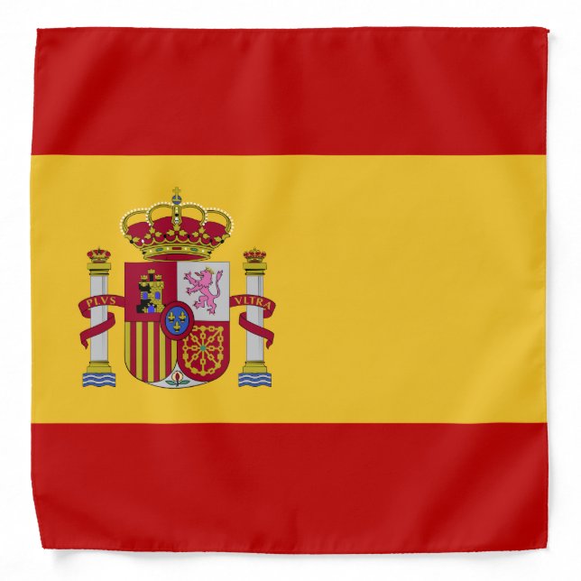Spain Flag Bandana (Front)