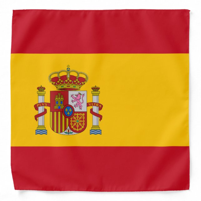 Spain Flag Bandana (Front)