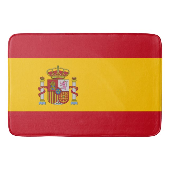 Spain flag - Bandera de Espana Bathroom Mat (Front)