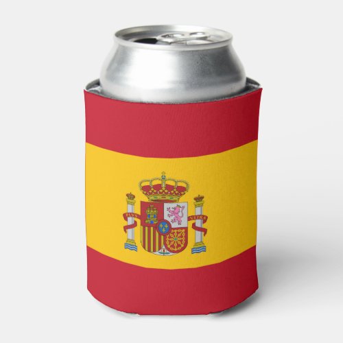 Spain flag _ Bandera de Espana Can Cooler